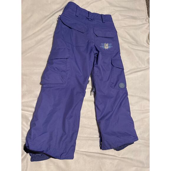 Girls M 7/8 Dry Ride Burton Ski Snowboard Winter Pants - Picture 5 of 5